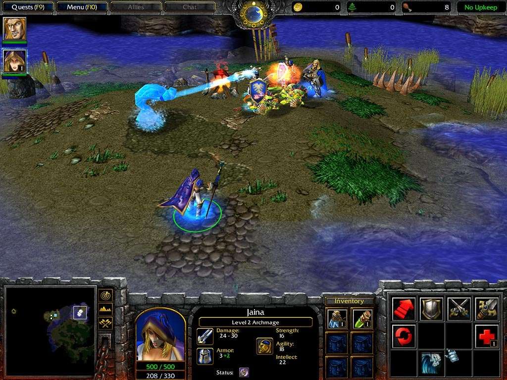   Warcraft 3      -  6