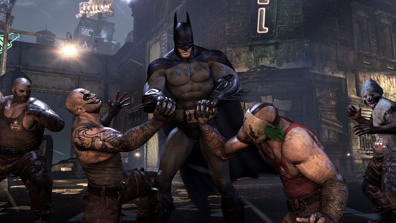 Скриншот batman arkham city